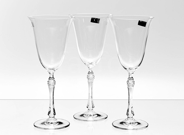 Goblets set for wine Parus Proxima 6/6 Crystalite Bohemia