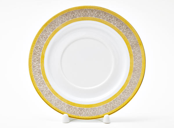 Подставка для соусника Широкий кант платина золото Опал