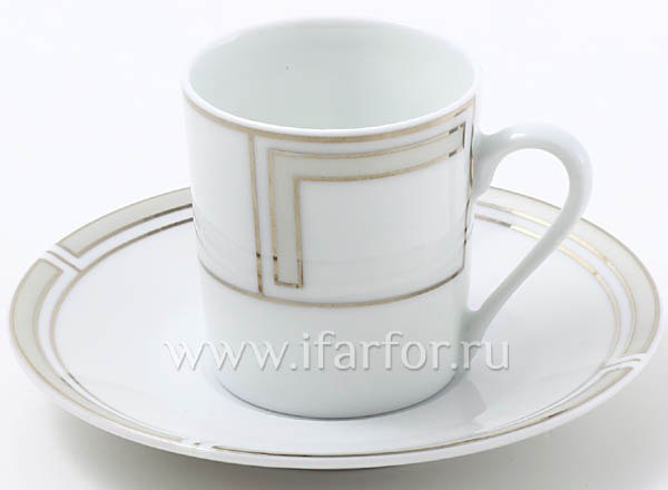 Чашка с блюдцем кофейная Madison 3853 Provence