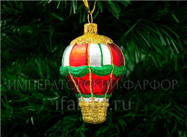 Елочная игрушка Воздушный шар
