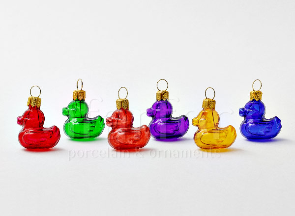 Набор елочных игрушек Шесть леденцовых утят