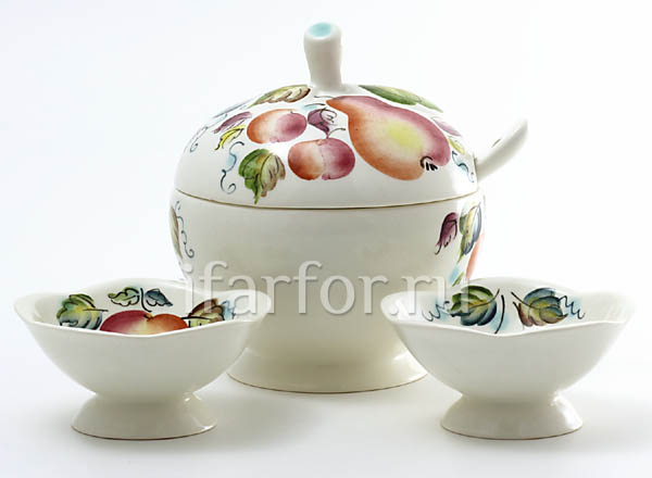 Набор десертная Осенний сад 6/7