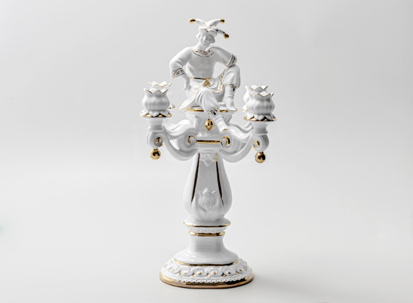 Подсвечник 4-х рожковый Скоморох