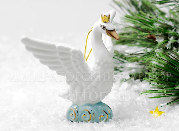 Елочная игрушка Царевна-Лебедь Сказка о царе Салтане. Царевна-Лебедь