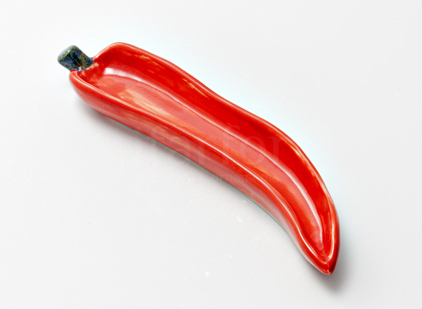 Тарелочка для закусок Перец острый красный