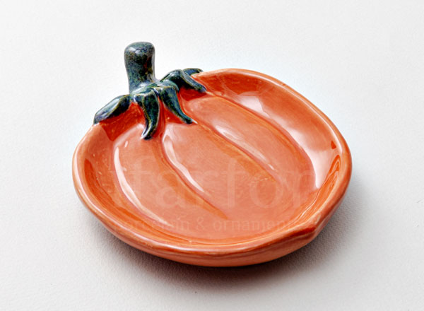 Тарелочка для закусок Розовый Помидор