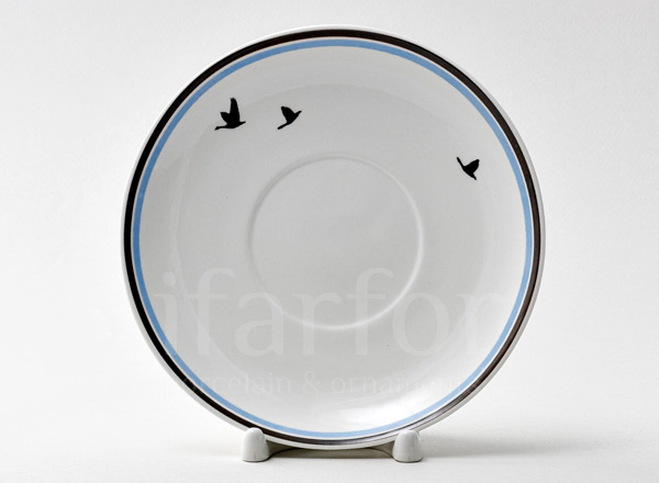 Блюдце чайное Охота