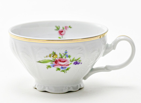 Чашка чайная Бернадотт Мейсенский букет Бернадотт