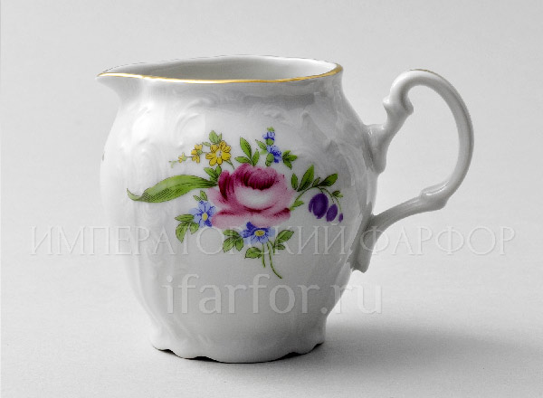 Сливочник Бернадотт Мейсенский букет Бернадотт