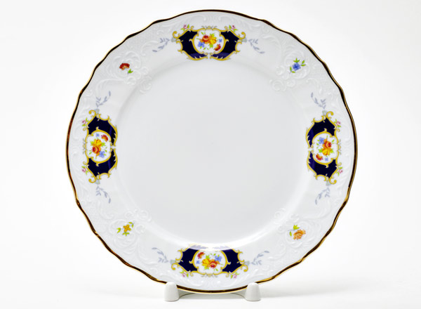 Тарелка мелкая второй сорт Бернадотт Синий глаз Бернадотт