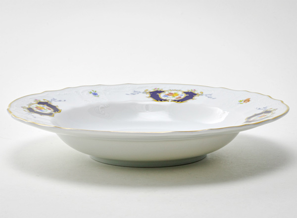 Тарелка глубокая Бернадотт Синий глаз