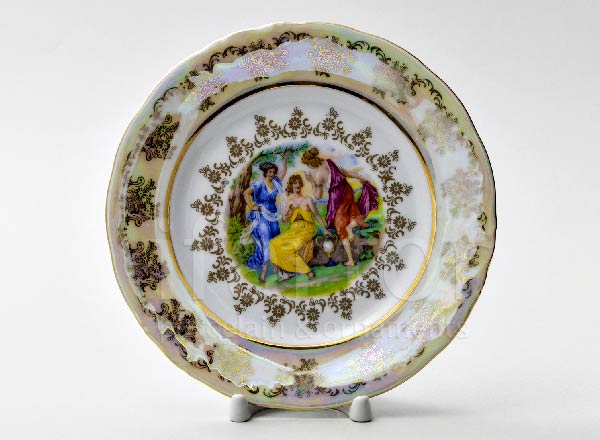 Тарелка десертная Мадонна Перламутр