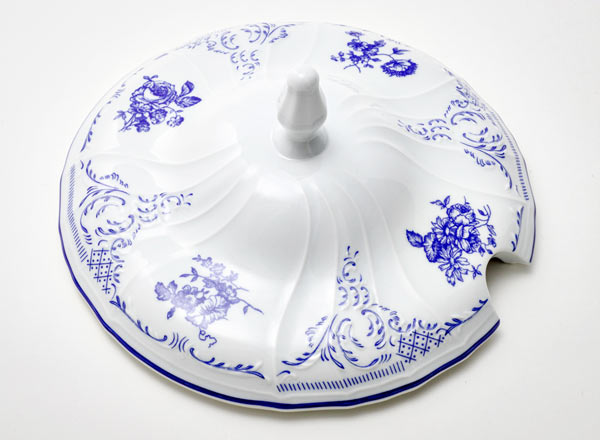 Крышка к супнице Бернадотт Синие розы Бернадотт