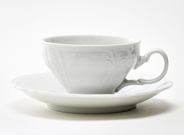 Чашка с блюдцем чайная Бернадотт Недекорированный Бернадотт