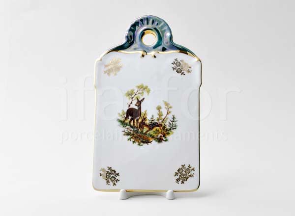 Доска разделочная Охота Зеленая Корона