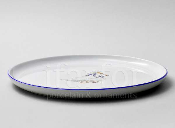 Dish/ platter for pizza Geese THUN