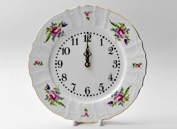 Часы круглые Бернадотт Полевой цветок Бернадотт