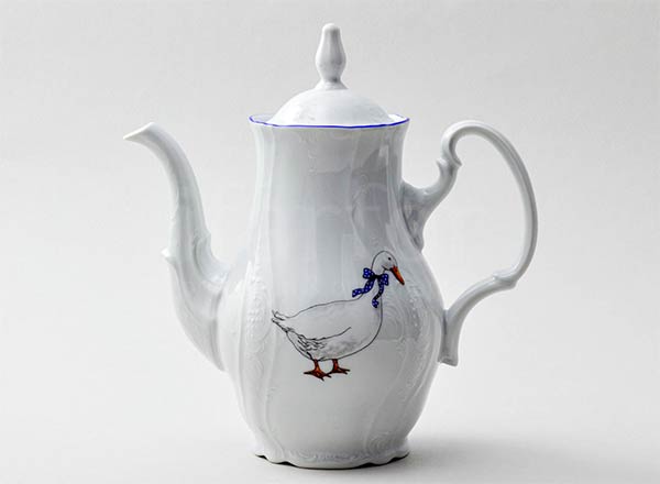 Кофейник Бернадотт Гуси Бернадотт