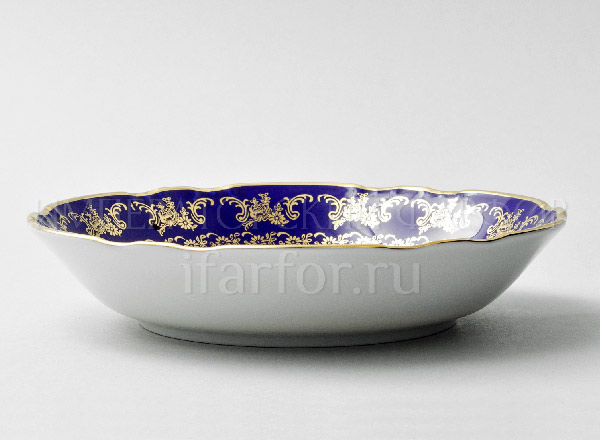 Салатник Констанция Полевой цветок Кобальт Констанция