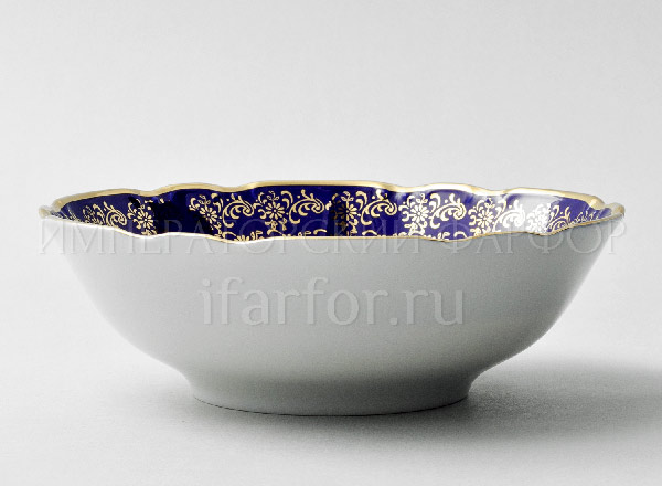 Салатник Констанция Полевой цветок Кобальт Констанция