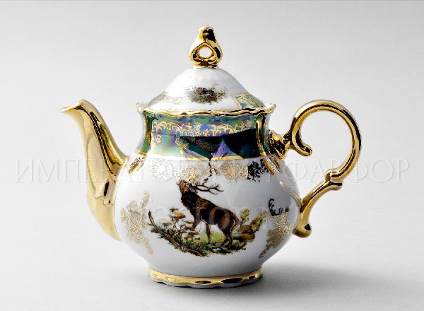 Чайник заварочный Охота Зеленая Фредерика