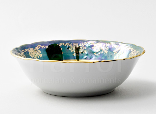 Salad bowl Hunting Green Crown