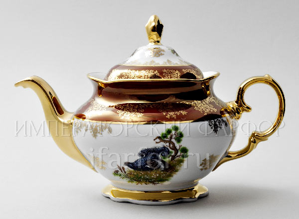 Чайник заварочный Охота Красная Корона