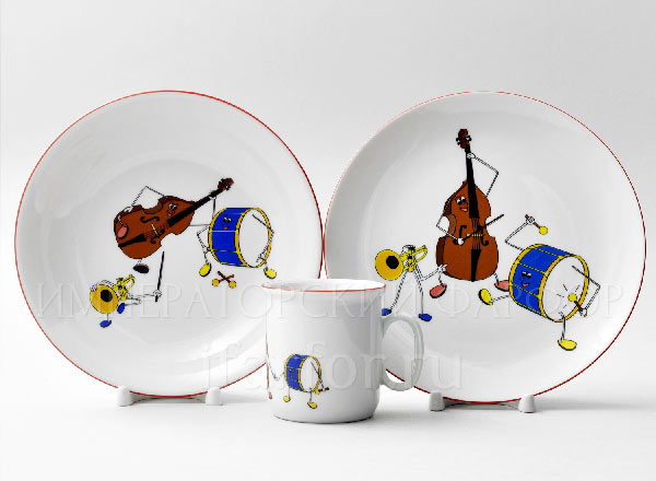 Set in a case for children in a gift box Bells THUN