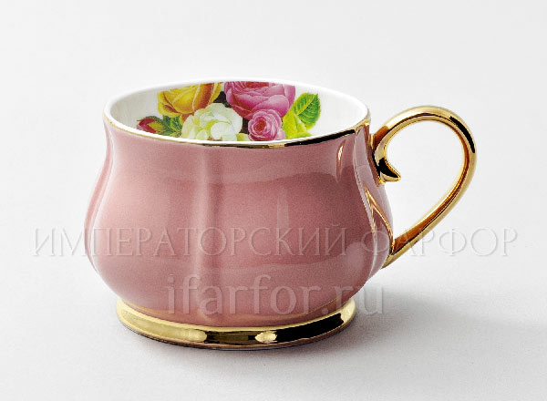 Чашка без блюдца Тюльпан Розовый Тюльпан Royal Classics