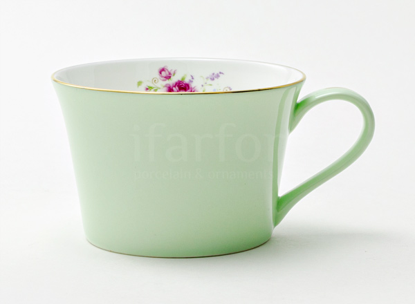 Cup tea Seasons. Light green Mozambique