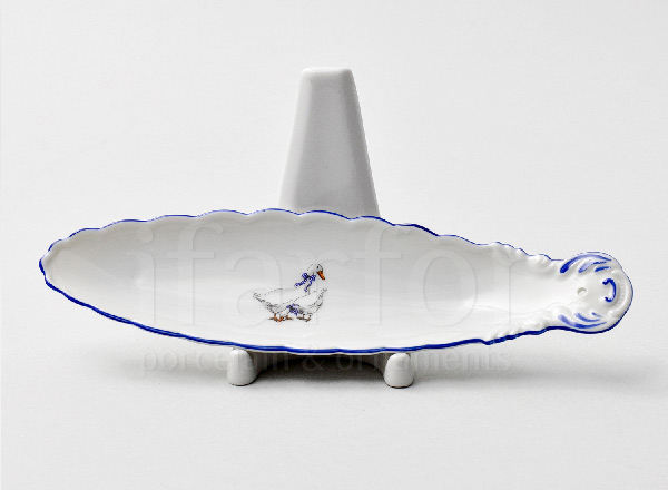 Блюдо овальное Гуси DUBI