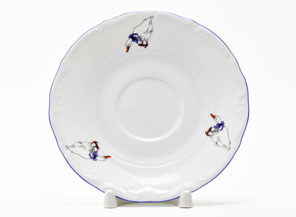 Блюдце чайное Гуси Repast