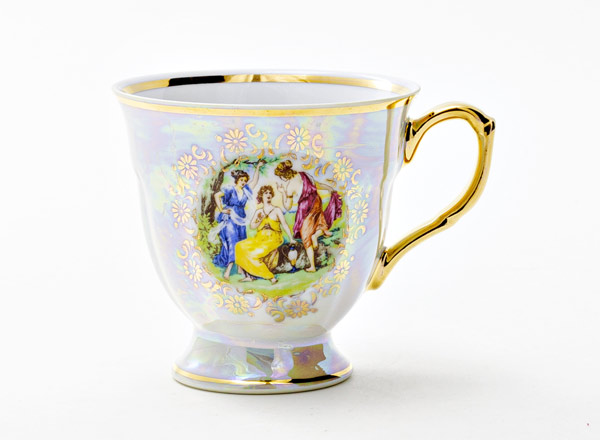 Чашка кофейная Мадонна Перламутр Мария-Тереза