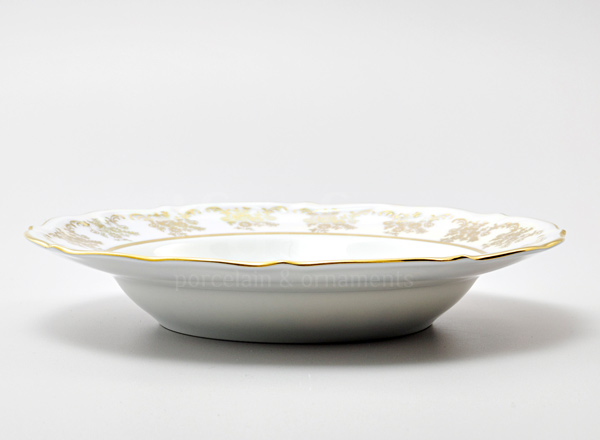 Тарелка глубокая Мадонна Перламутр