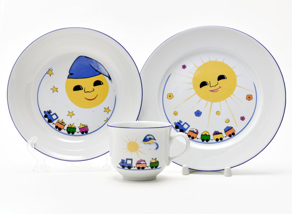 Set in a case for children in a gift box Day and night THUN