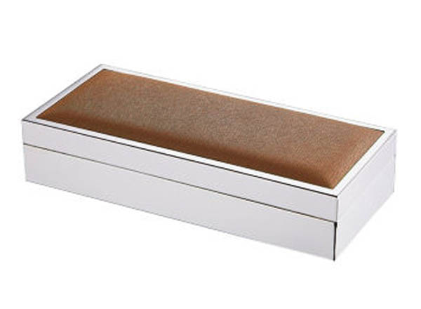 Шкатулка второй сорт Fibre (коричневый) Прямоугольная