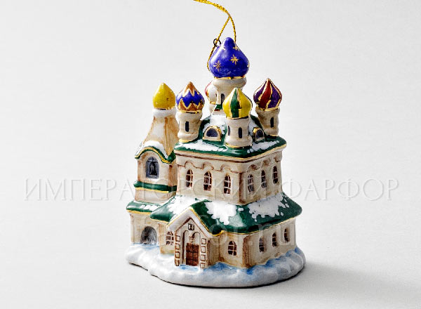 Елочная игрушка Церквушка Церквушка 1