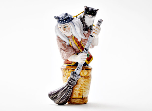 Christmas tree toy Baba Yaga Lukomorye