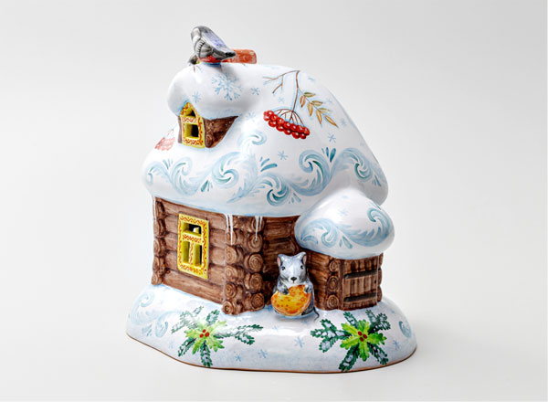 Подсвечник Теремок. Зима Теремок