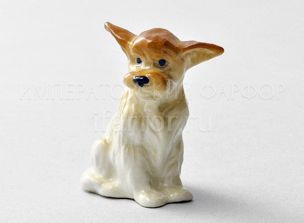 Sculpture Puppy Charly Redhead