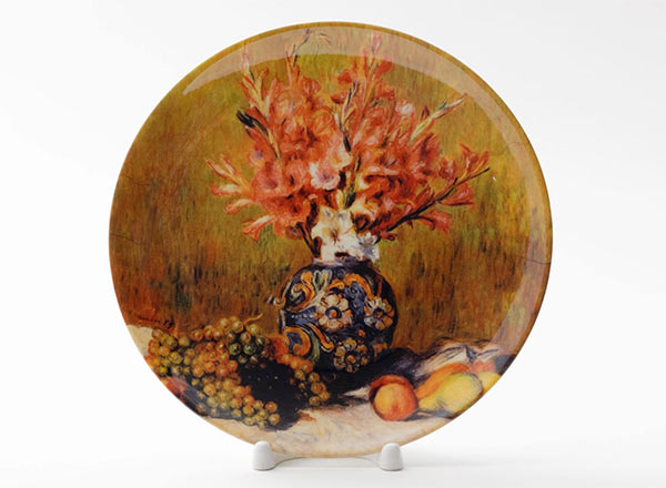 Декоративная тарелка Ренуар Пьер Огюст Цветы и фрукты