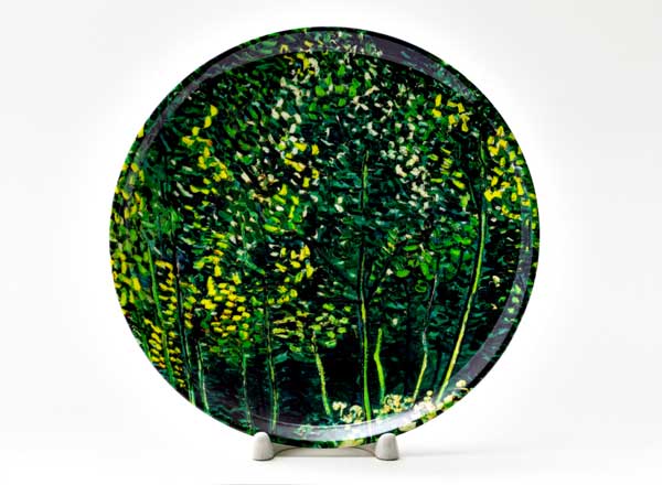 Декоративная тарелка Винсент Ван Гог Тропинка в лесу