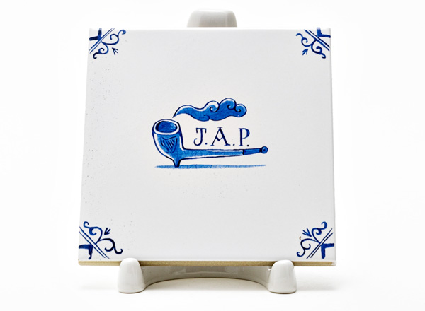 Изразец Голландский. Курительная трубка