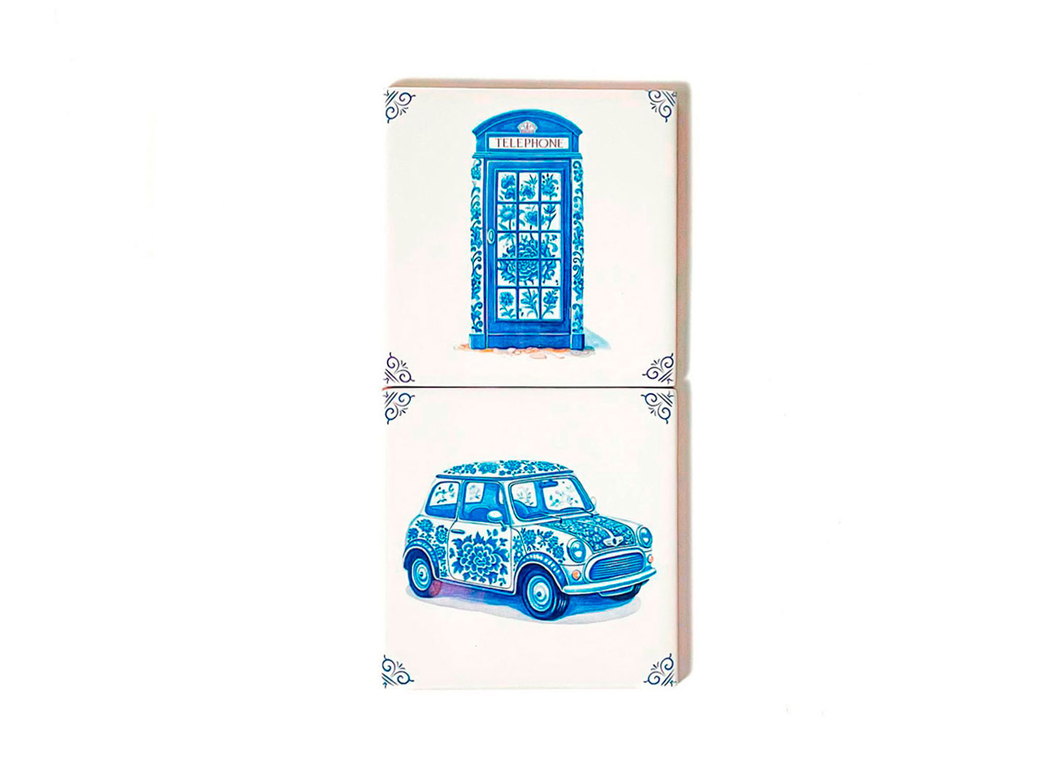 Набор изразцов Голландский. Лондон