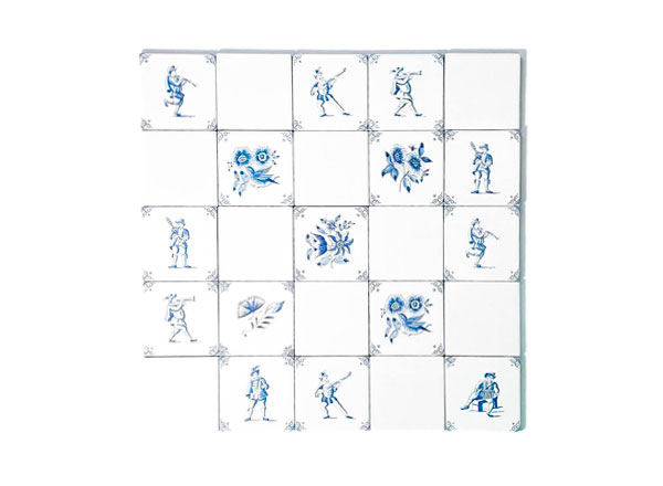 Набор изразцов Голландский. Цветочная симфония