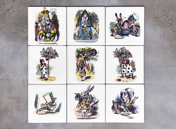 Набор изразцов Безумное чаепитие