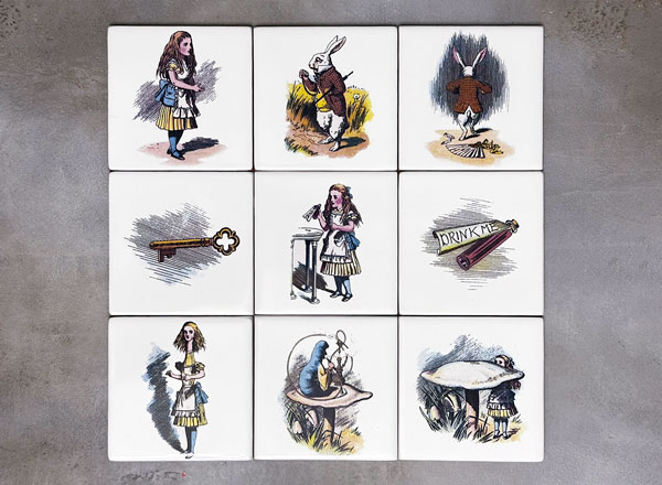 Набор изразцов Выпей меня