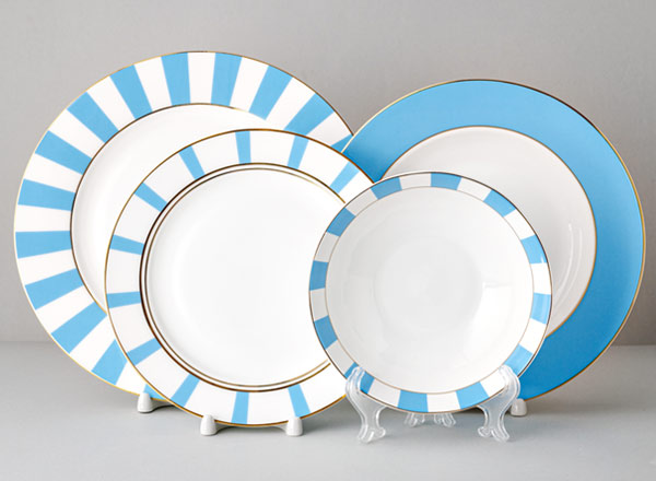 Набор столовый Алиса лазурный Прима