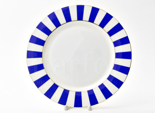 Тарелка мелкая Алиса фиолетовый 1