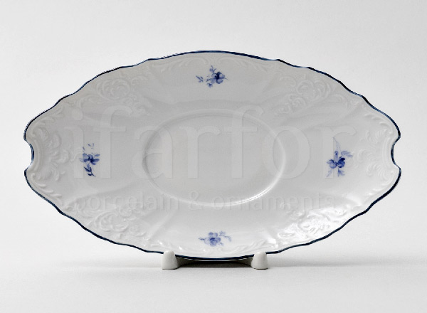 Блюдо под соусник овальное Северное лето Бернадотт